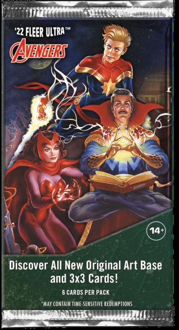 2022 Upper Deck Marvel Fleer Ultra Avengers Sealed Hobby Box (Pre-Order) - Miraj Trading