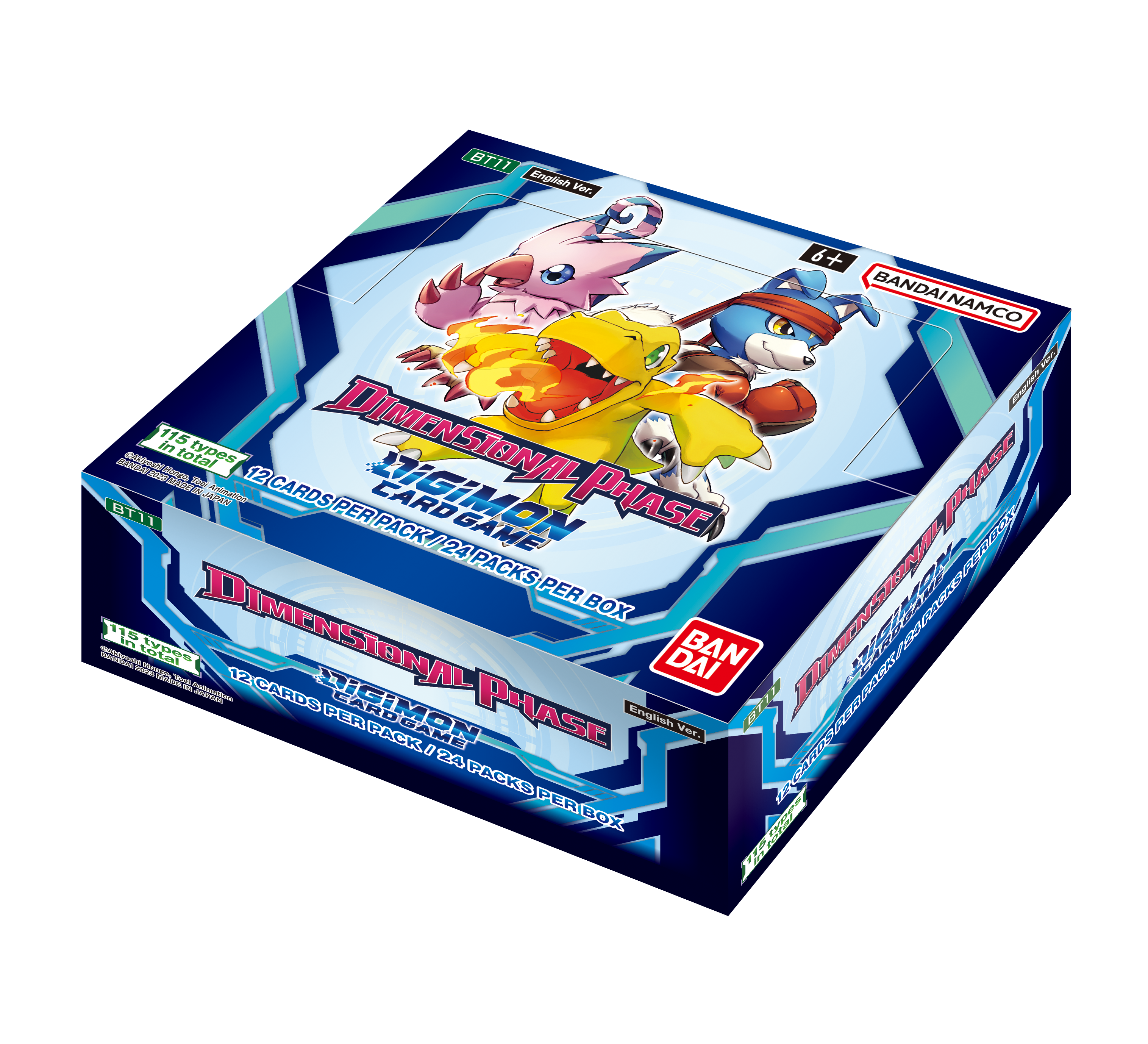 Digimon Dimensional Phase Sealed Booster Box (Pre-Order) - Miraj Trading