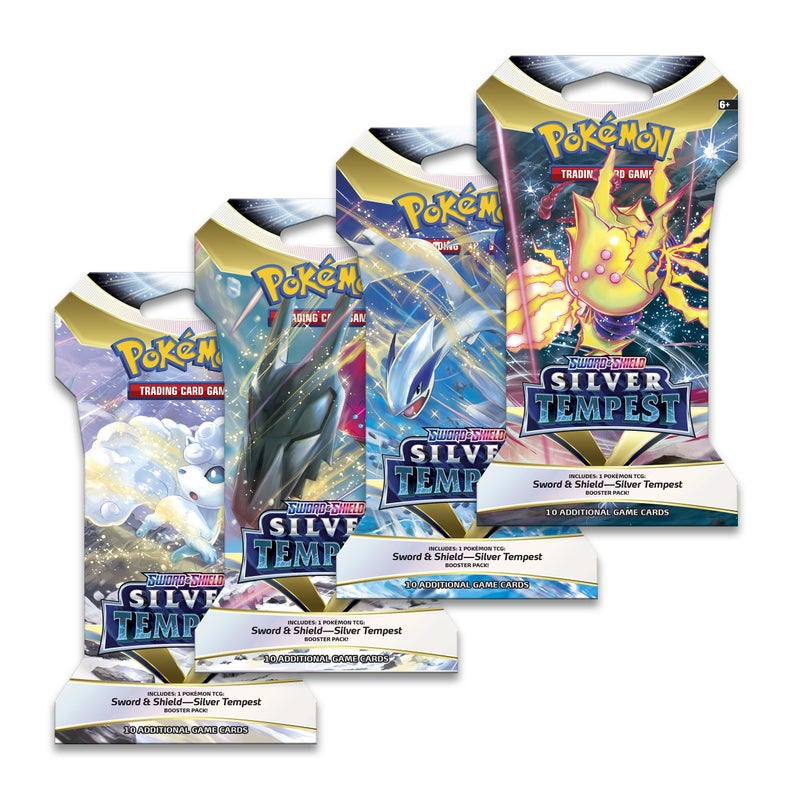 Pokemon Silver Tempest Sleeved Booster Pack (24 packs a lot)