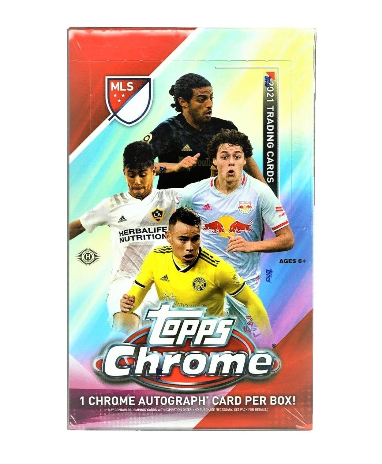 2021 Topps MLS Chrome Soccer Hobby Box - Miraj Trading