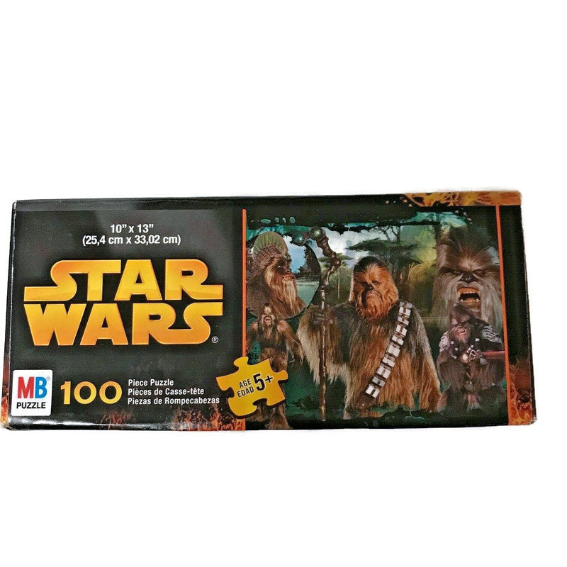 Star Wars Chewbacca 100 Piece MB Puzzle Box - Miraj Trading