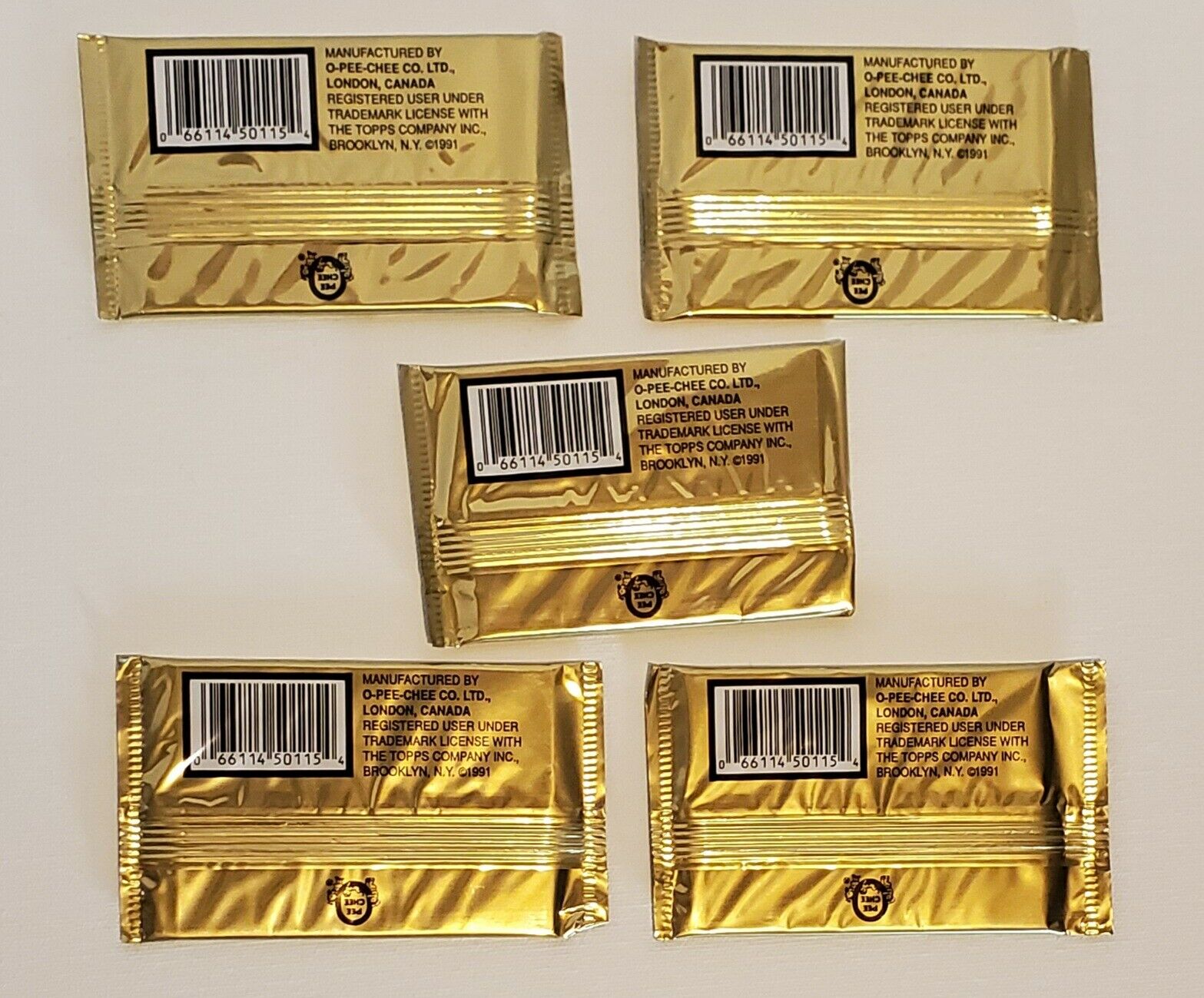 1991 O-Pee-Chee Premier Baseball Hobby Pack (Lot of 18 Packs) - Miraj Trading