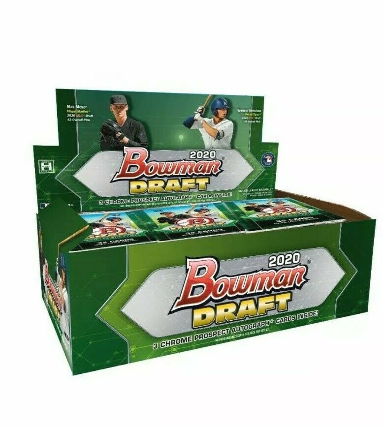 2020 Topps Bowman Draft Baseball Hobby Sealed Box - BigBoi Cards