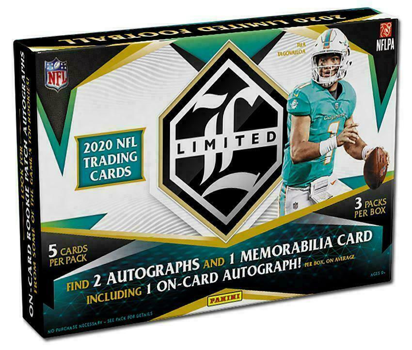2020 Panini Limited Football Hobby Box - BigBoi Cards