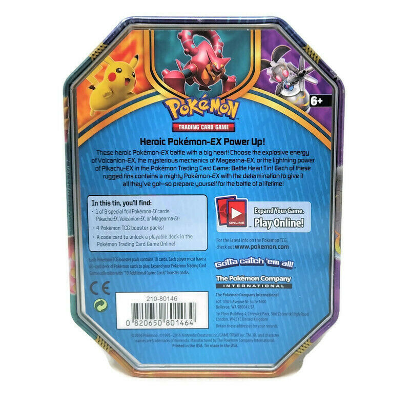 2016 Pokemon Pikachu Fall Hart Tin - Miraj Trading