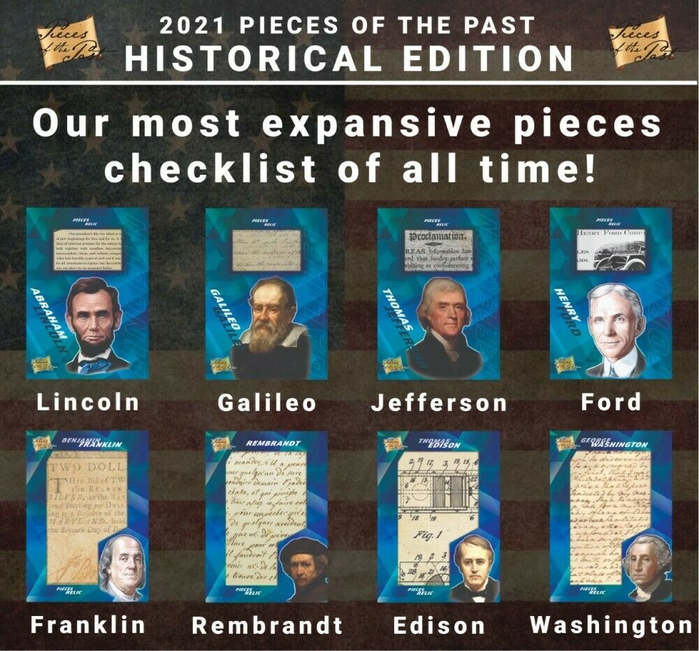 2021 Super Break Pieces of the Past Historical Edition Box - Miraj Trading