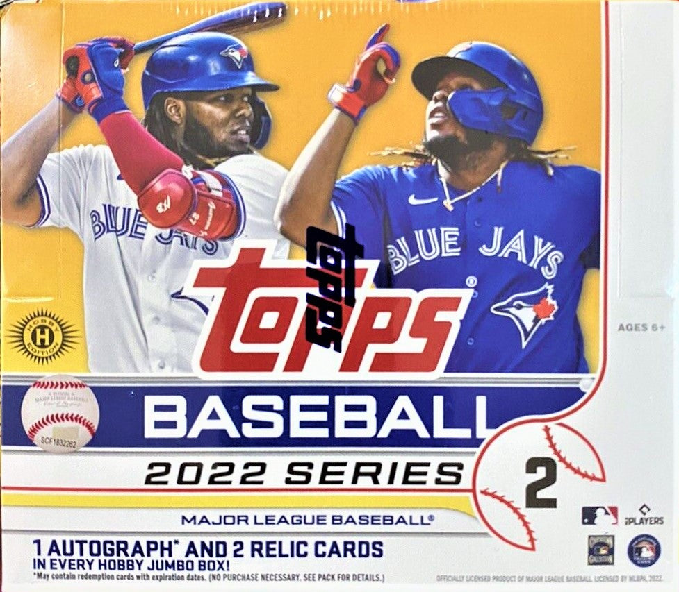 2022 Topps Baseball Series 2 Jumbo Box - Miraj Trading