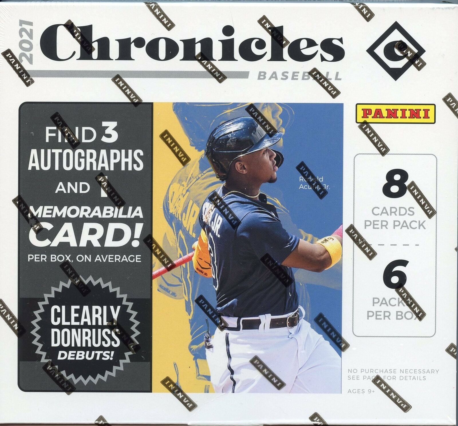 2021 Panini Chronicles Baseball Hobby Box - Miraj Trading