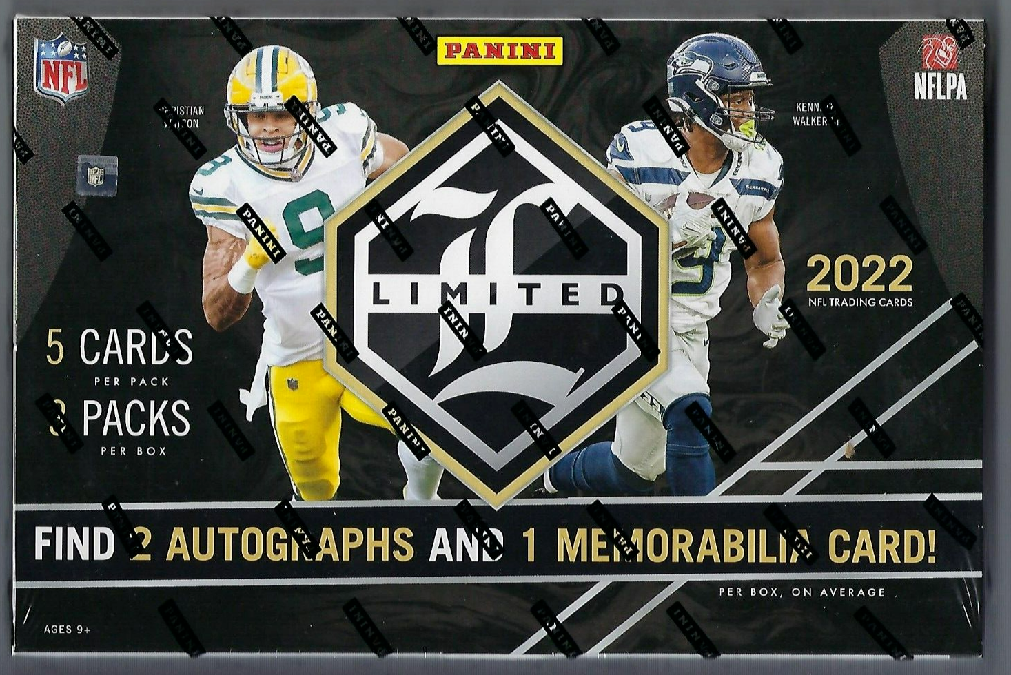 football cards limited edition 2022 Panini Limited Football Hobby Box