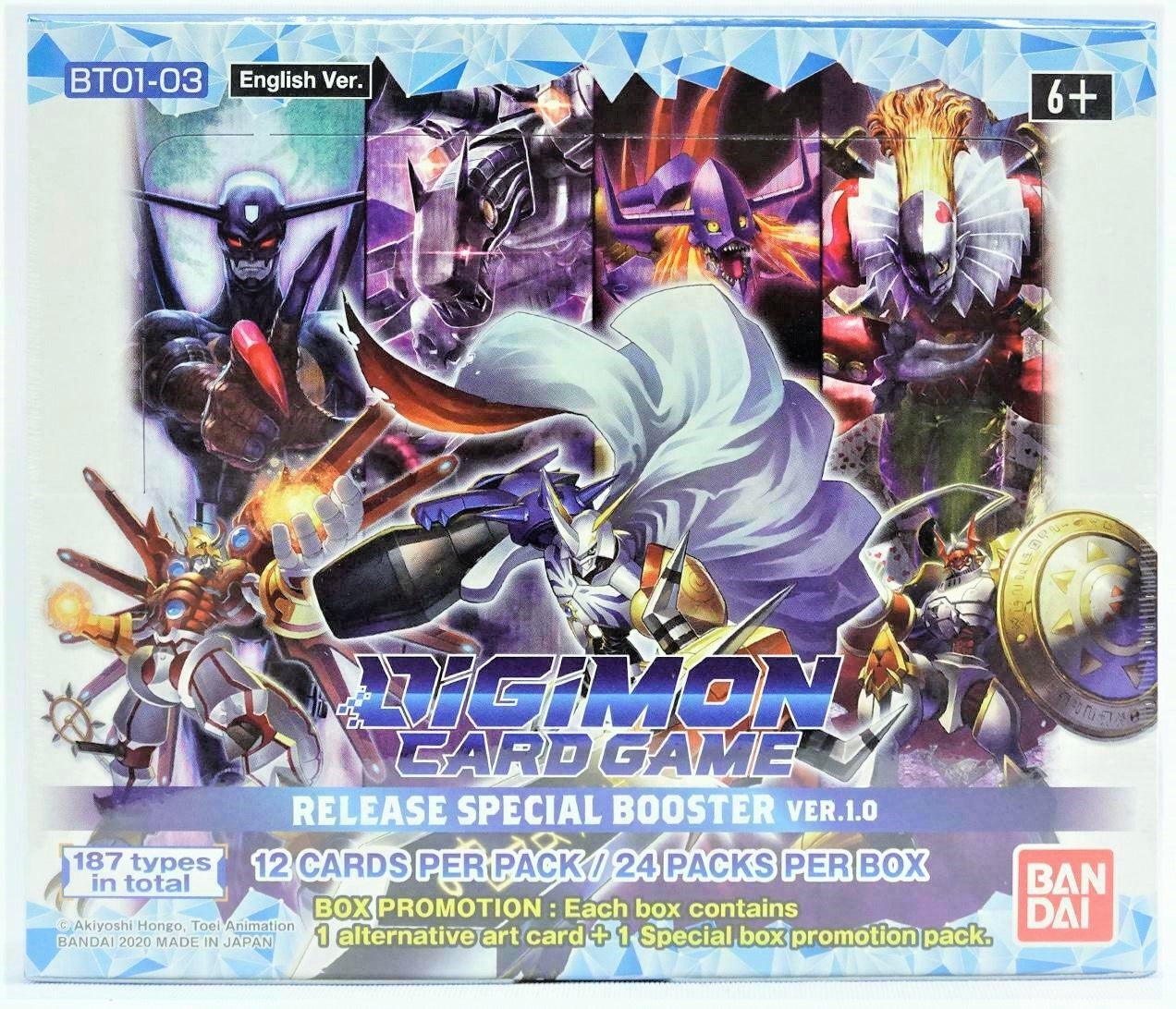 Digimon Card Game Release Special Version 1.0 Booster Box - Miraj Trading