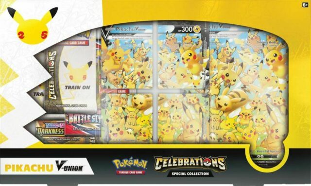 Pokemon Celebrations Pikachu V Union Box - Miraj Trading