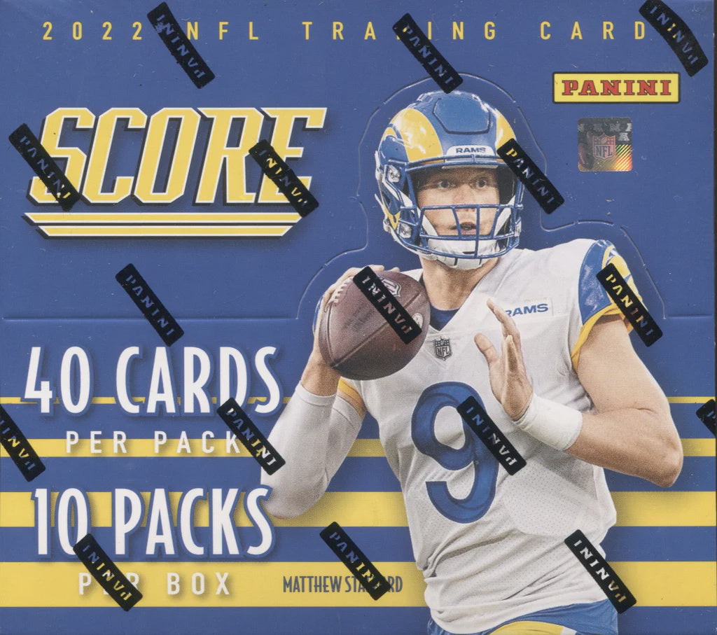2022 Panini Score Football Hobby Sealed Box - Miraj Trading