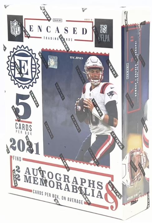 2021 Panini Encased Football Hobby Box - Miraj Trading