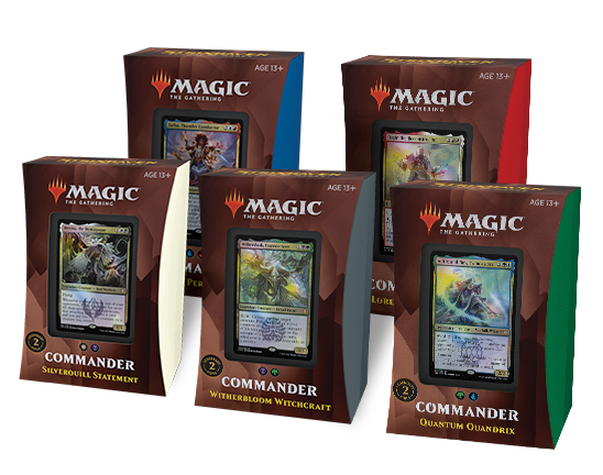 Magic the Gathering Strixhaven Commander Case (5 Mini Decks per Case) - Miraj Trading