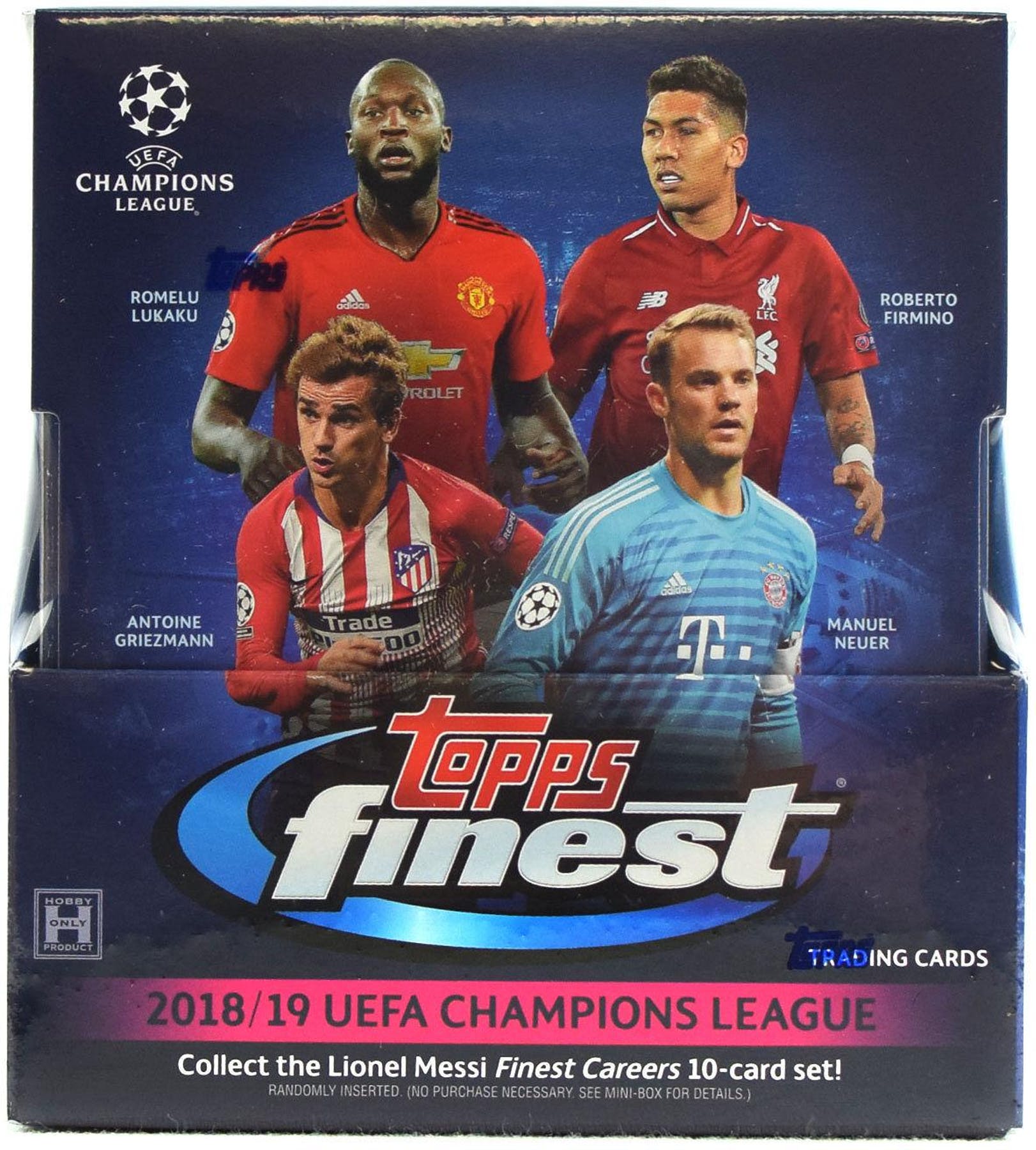 2018-19 Topps Finest UEFA Champions League Soccer Hobby Box - BigBoi Cards
