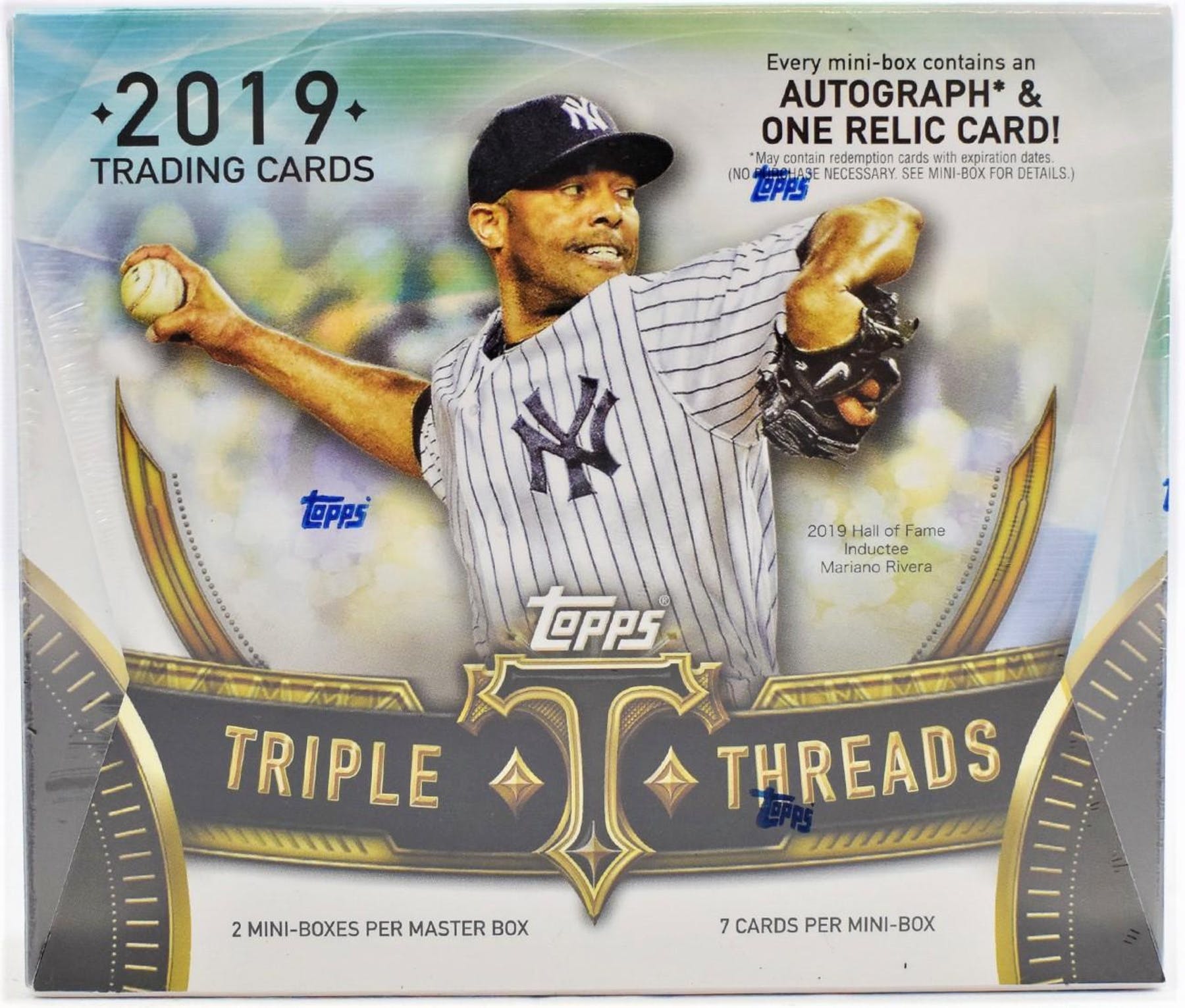 2019 Topps Triple Threads Baseball Hobby Box - BigBoi Cards