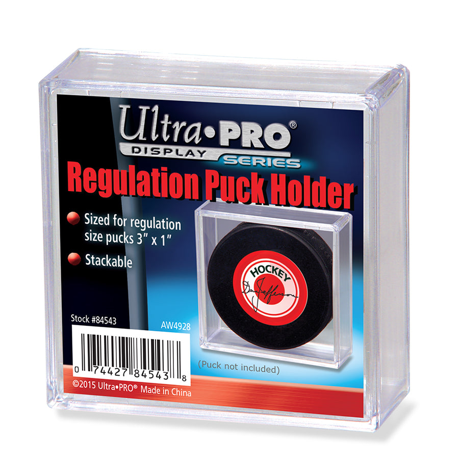 Ultra Pro Square Regulation Stackable Hockey Puck Holder (Lot of 5) - BigBoi Cards