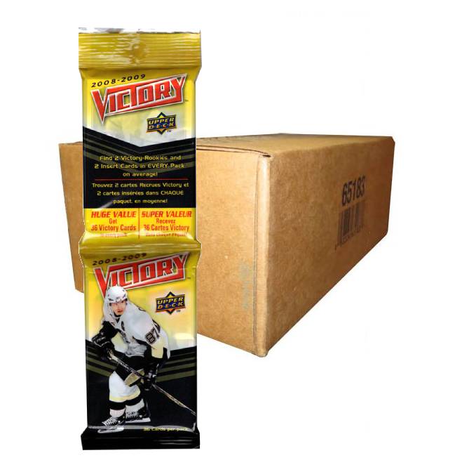 2008-09 Upper Deck Victory Hockey Fat Pack (Box of 18 Packs) - Miraj Trading