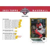 2023 Topps Pro Debut Baseball Hobby Jumbo Box (Pre-order) - Miraj Trading