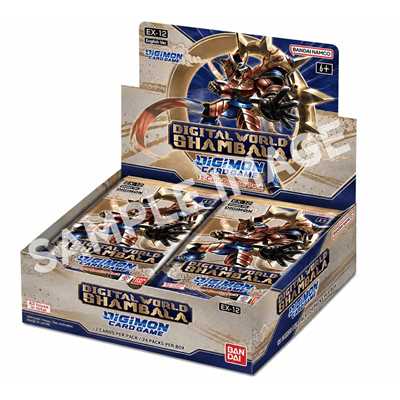Digimon CG EX12 Digital World Shambala Extra Booster Box - Miraj Trading