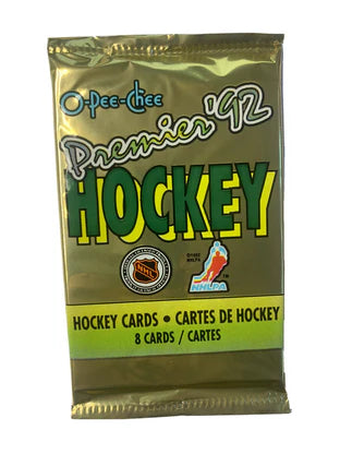 1992 O-Pee-Chee Premier Hockey Hobby Packs (Lot of 14 packs) - Miraj Trading