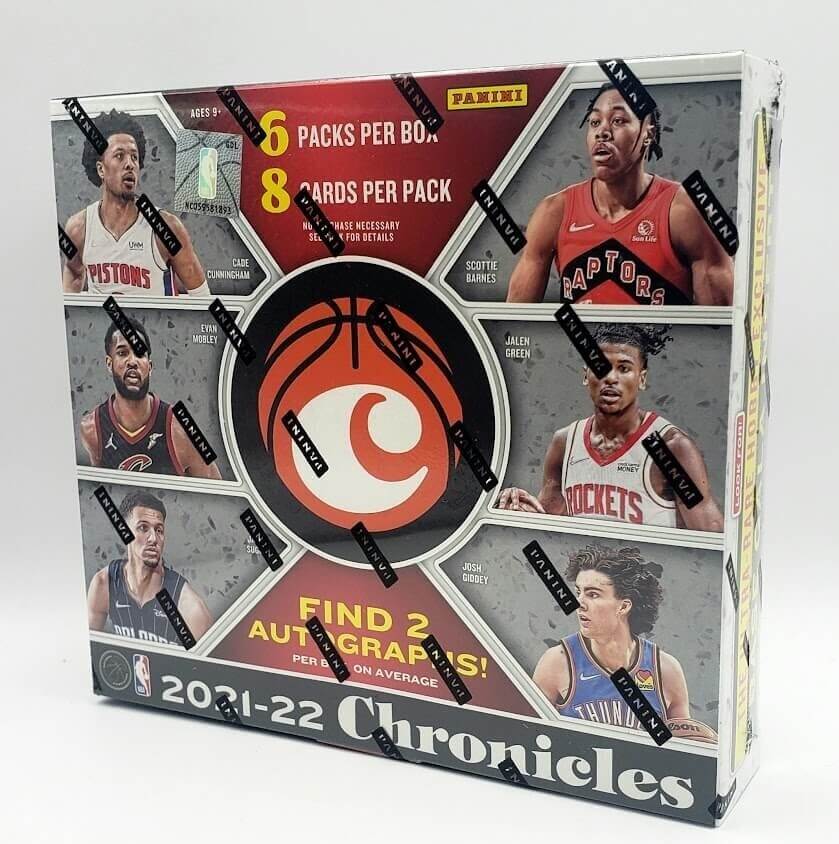 2021-22 Panini Chronicles Basketball Hobby Box - Miraj Trading