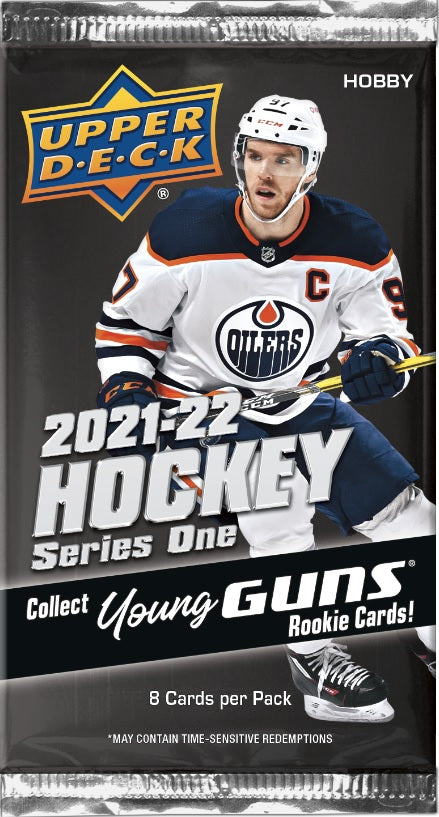 2021-22 Upper Deck Series 1 Hockey Hobby Packs - Miraj Trading