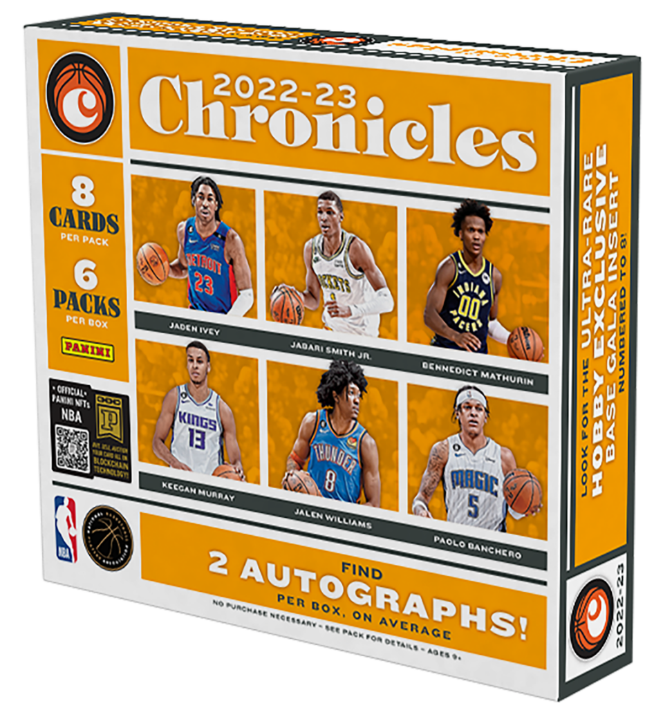 2022-23 Panini Chronicles Basketball Hobby Box - Miraj Trading
