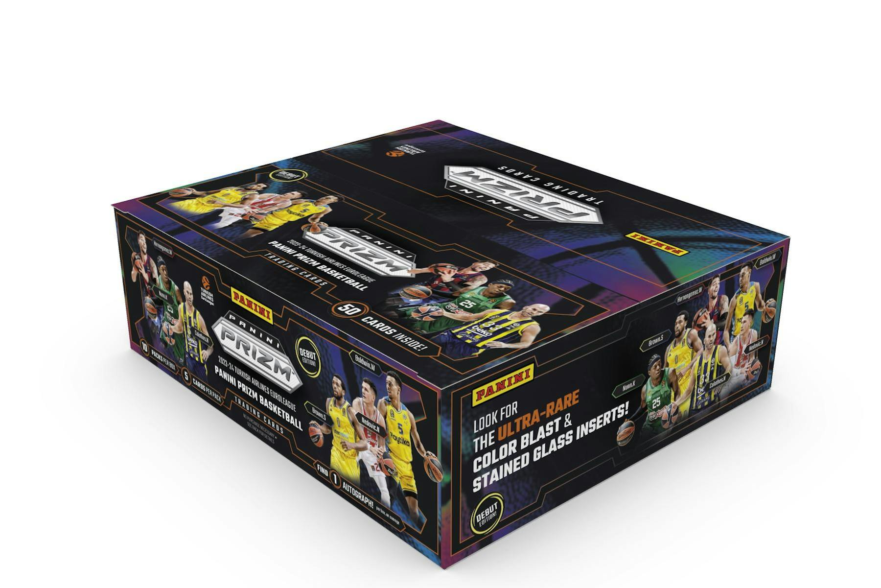 2023-24 Panini Prizm Turkish Airlines EuroLeague Basketball Hobby Box - Miraj Trading
