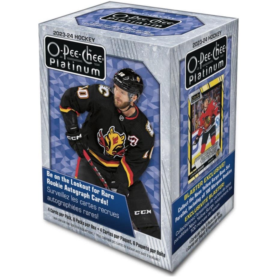 2023-24 Upper Deck O-Pee-Chee Platinum Hockey Blaster Box - Miraj Trading