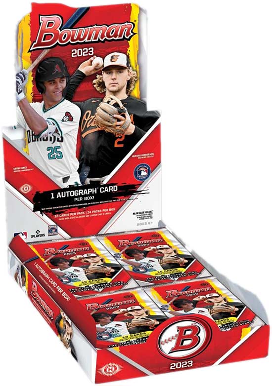 2023 Bowman Baseball Hobby Box - Miraj Trading