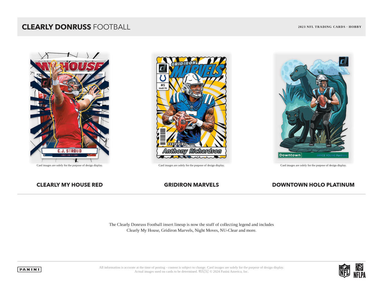 2023 Panini Clearly Donruss Football Hobby Box - Miraj Trading