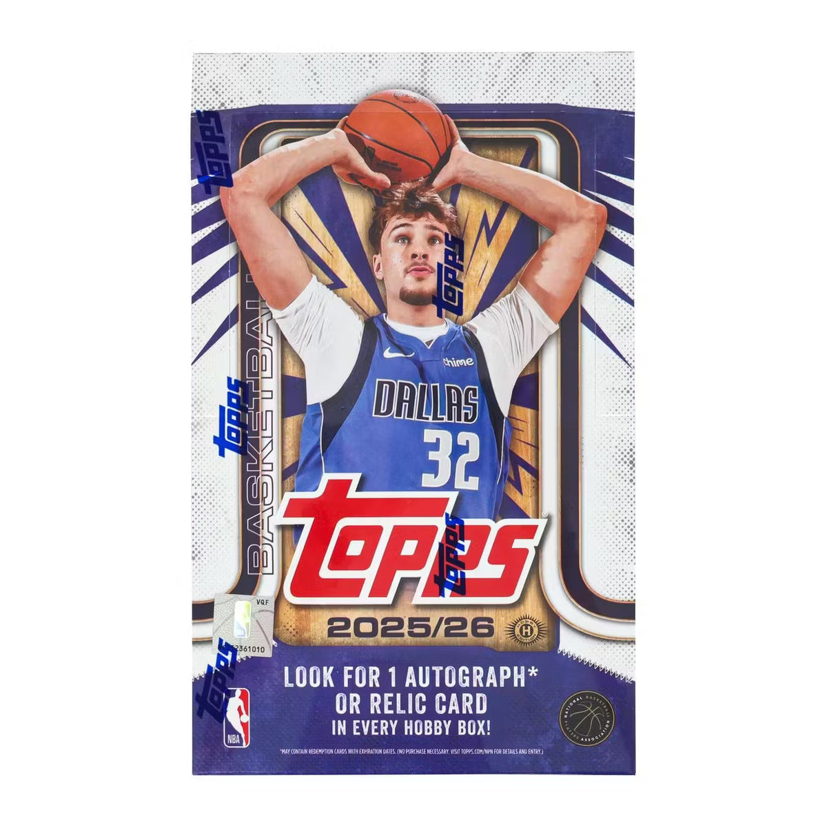 2025-26 Topps Basketball NBA Hobby Box