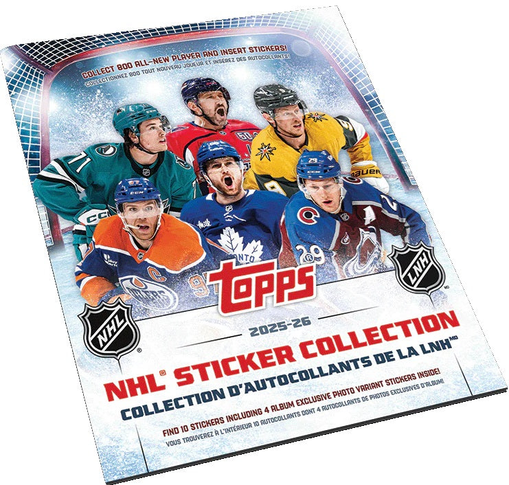 2025-26 Topps NHL Sticker Album (Pre-Order) - Miraj Trading