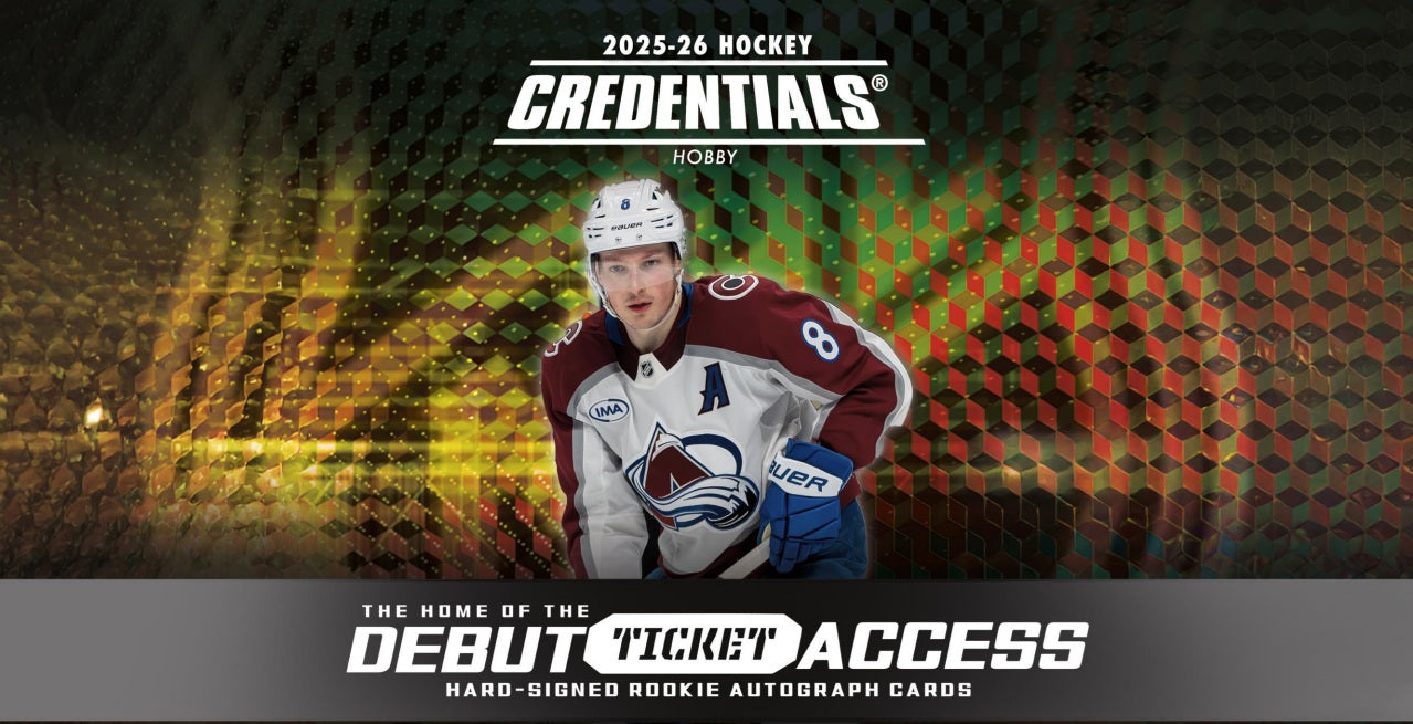 2025-26 Upper Deck Credentials Hockey Hobby Box (Pre-Order) - Miraj Trading