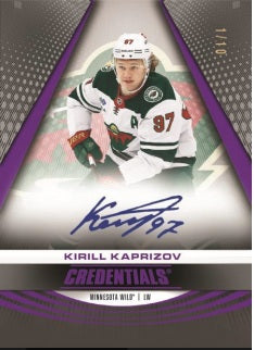 2025-26 Upper Deck Credentials Hockey Hobby Box | Miraj Trading