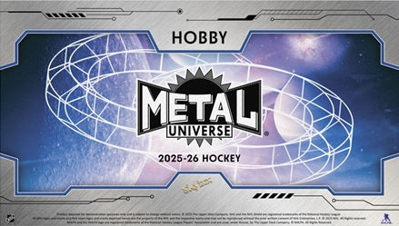 2025-26 Upper Deck Skybox Metal Universe Hockey Hobby Case (Case of 16 boxes)(Pre-Order) - Miraj Trading