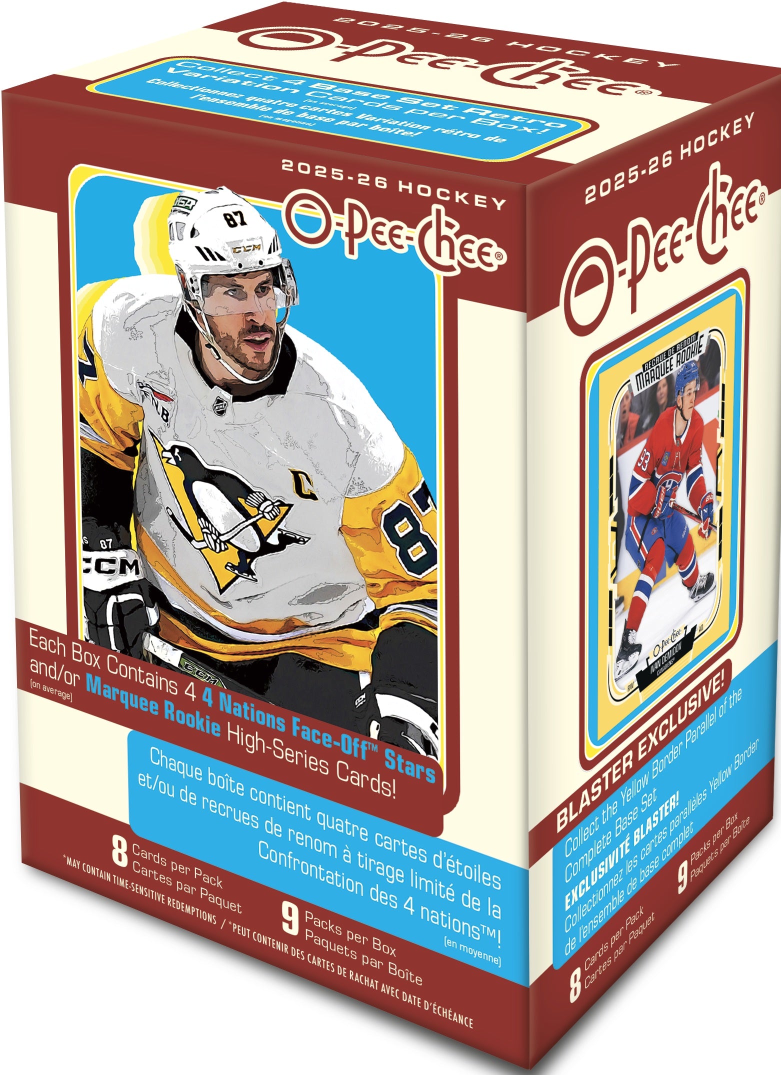 2025-26 Upper Deck O-Pee-Chee Hockey Blaster Box