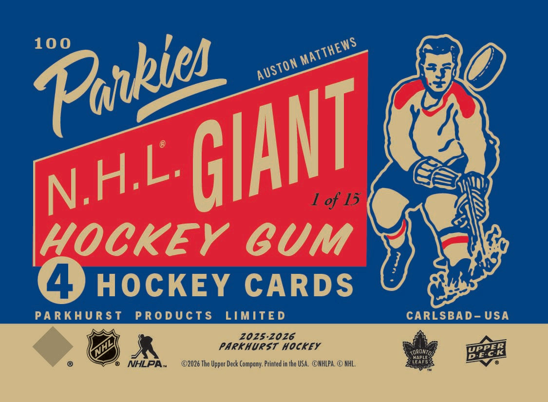 2025-26 Upper Deck Parkhurst Champions Hockey Hobby Box - Miraj Trading