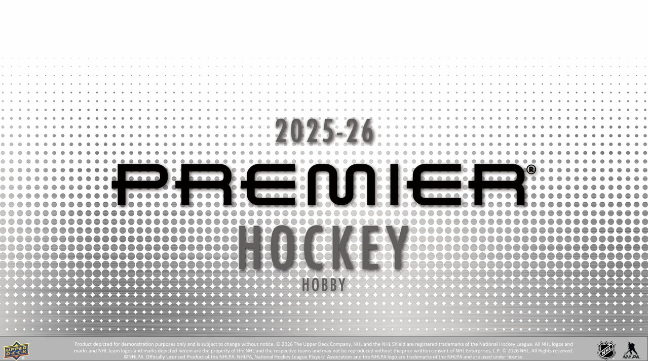 2025-26 Upper Deck Premier Hockey Hobby Box (Pre-Order) - Miraj Trading