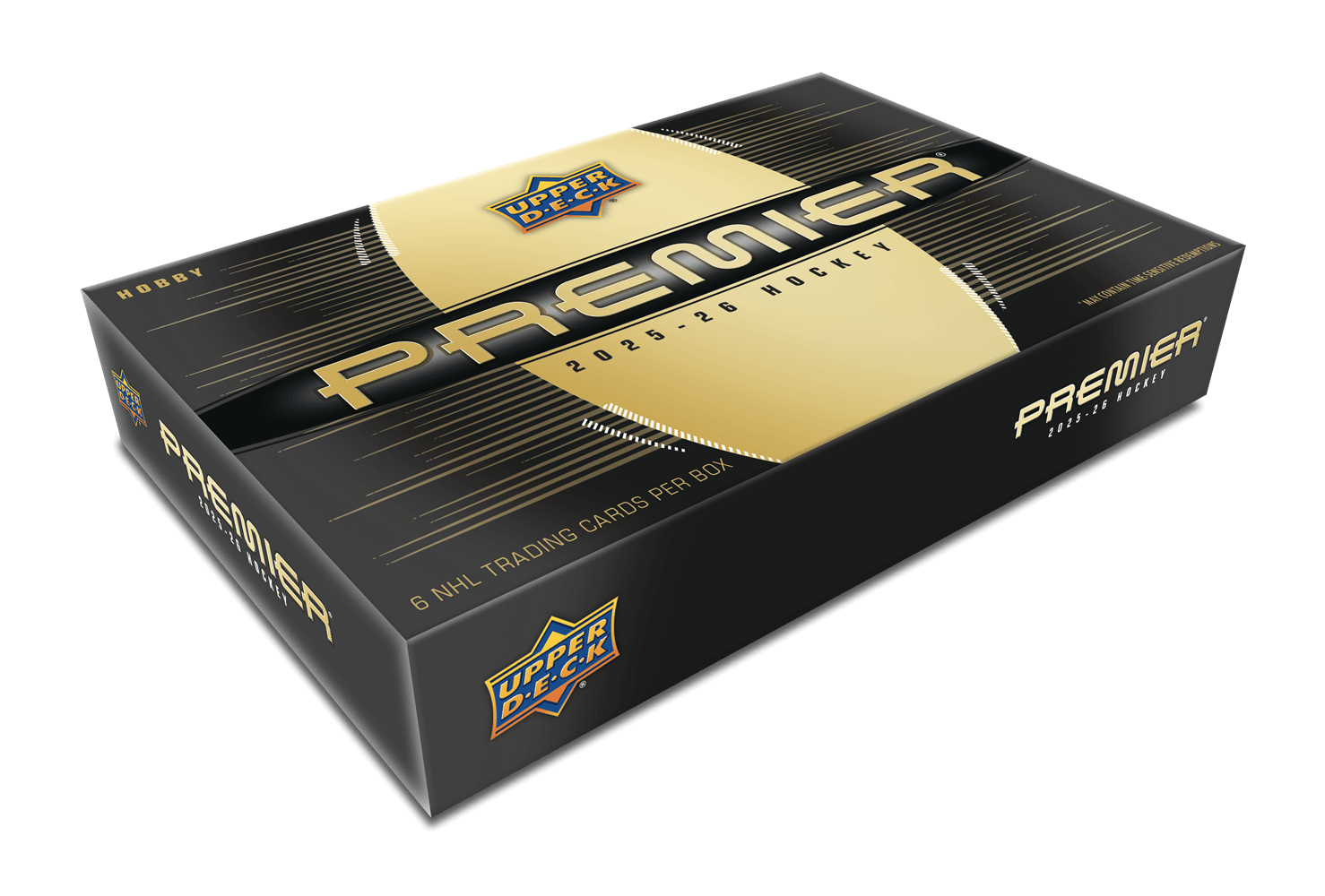2025-26 Upper Deck Premier Hockey Hobby Box (Pre-Order) - Miraj Trading