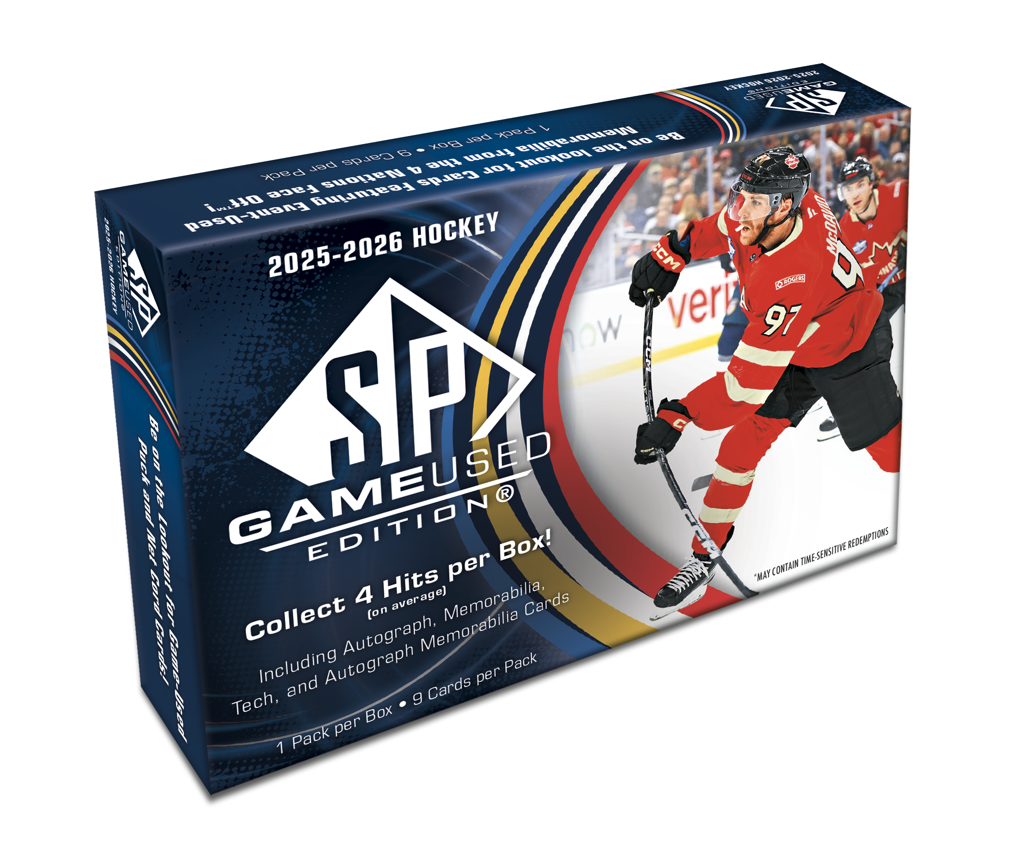 2025-26 Upper Deck SP Game Used Hockey Hobby Box (Pre-Order) - Miraj Trading