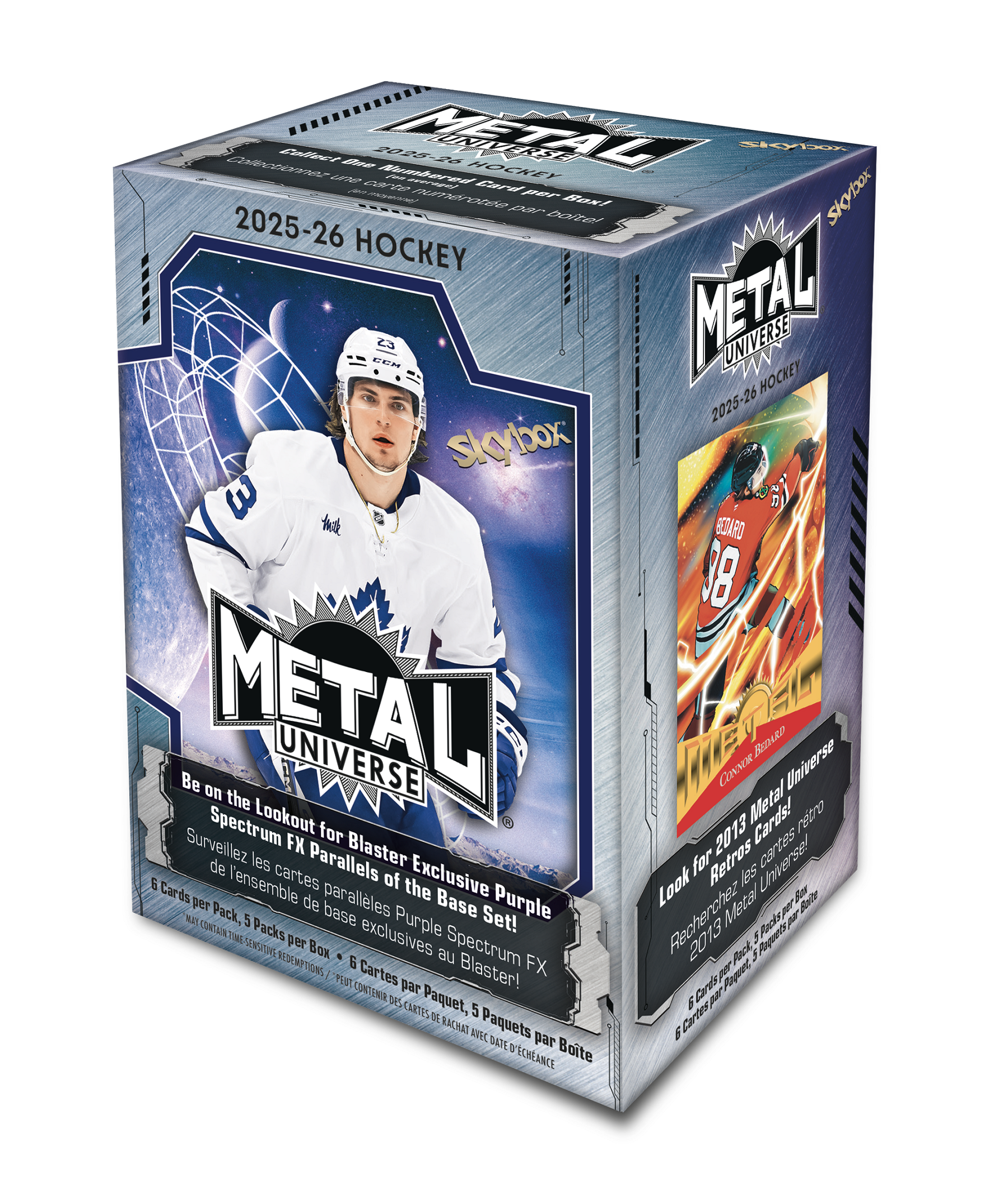 2025-26 Upper Deck Skybox Metal Universe Hockey Blaster Box (Pre-Order) - Miraj Trading
