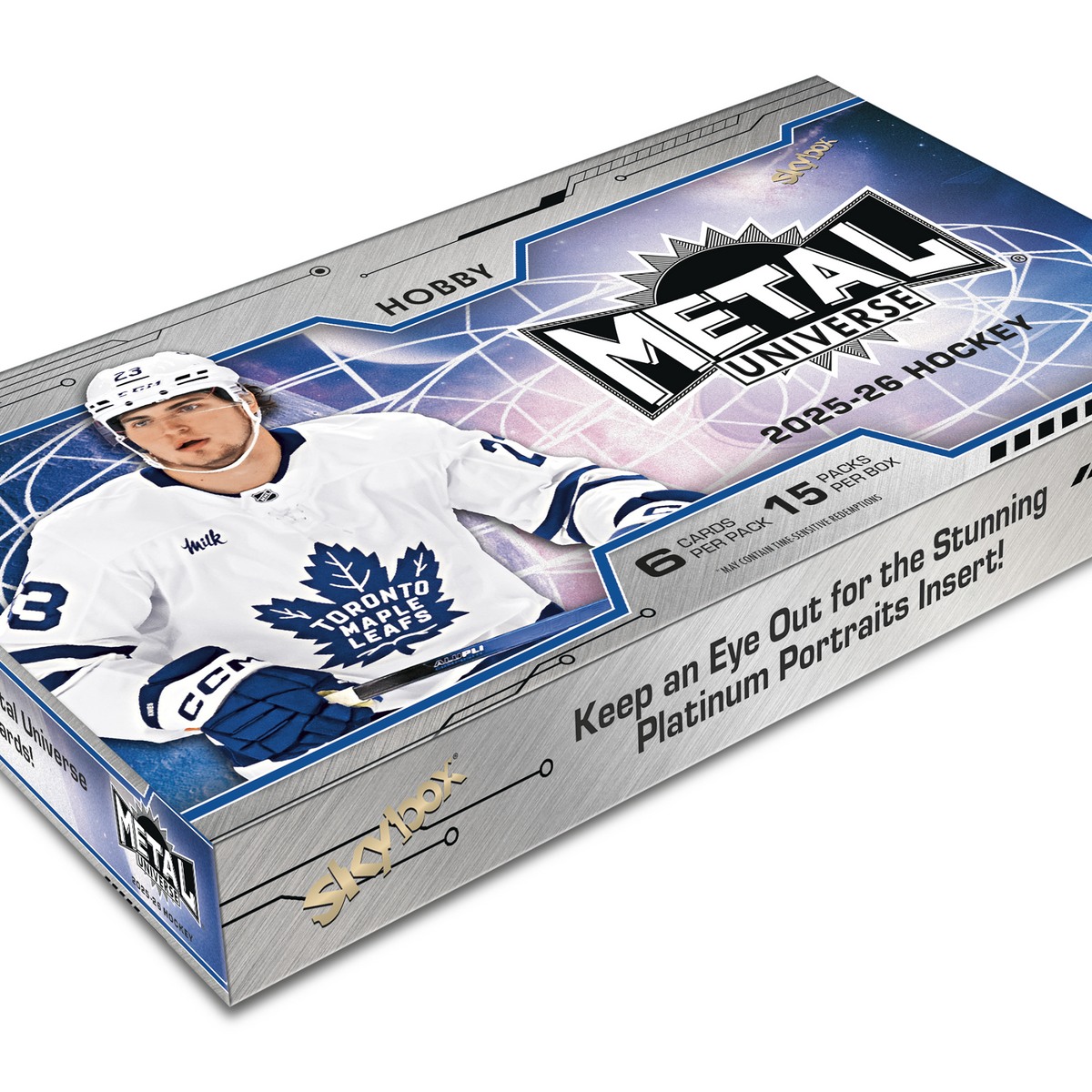 2025-26 Upper Deck Skybox Metal Universe Hockey Hobby Box | Miraj