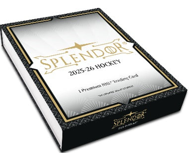 2025-26 Upper Deck Splendor Hockey Hobby Box (Pre-Order)