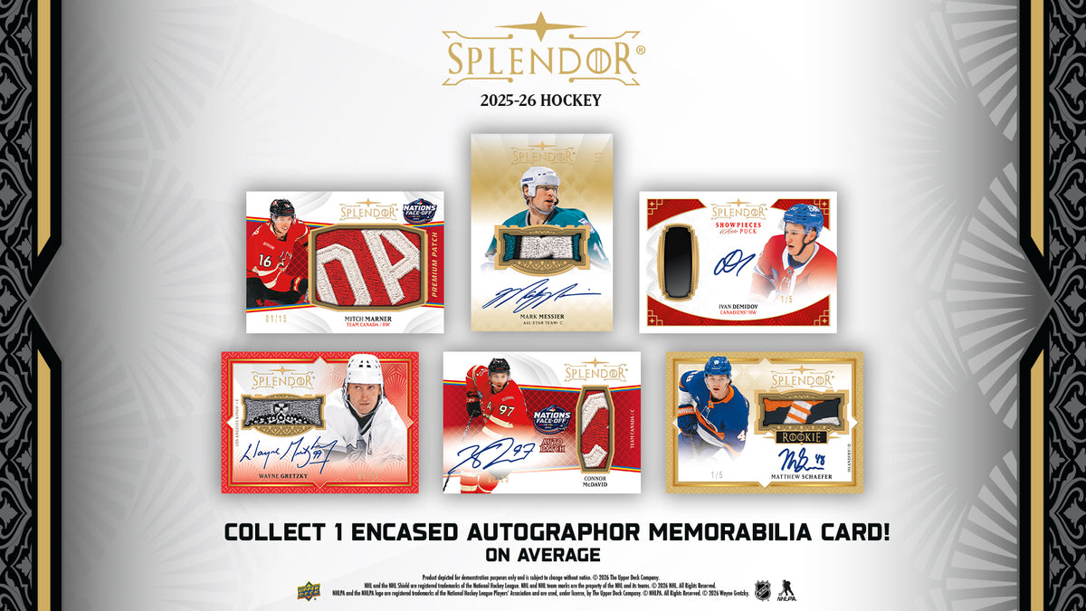 2025-26 Upper Deck Splendor Hockey Hobby Box - Miraj Trading
