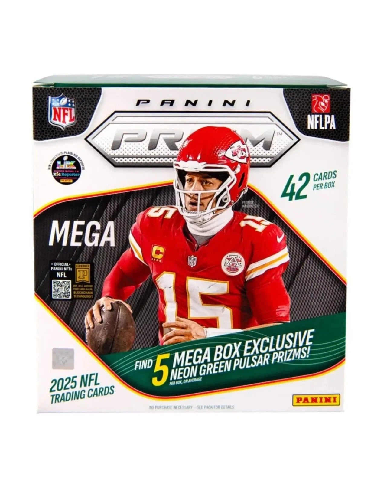 2025 Panini Prizm Football Mega Box - Miraj Trading