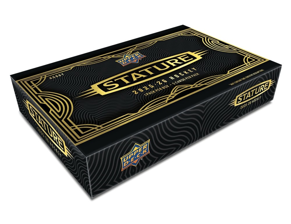 2025-26 Upper Deck Stature Hockey Hobby Box (Pre-Order) - Miraj Trading