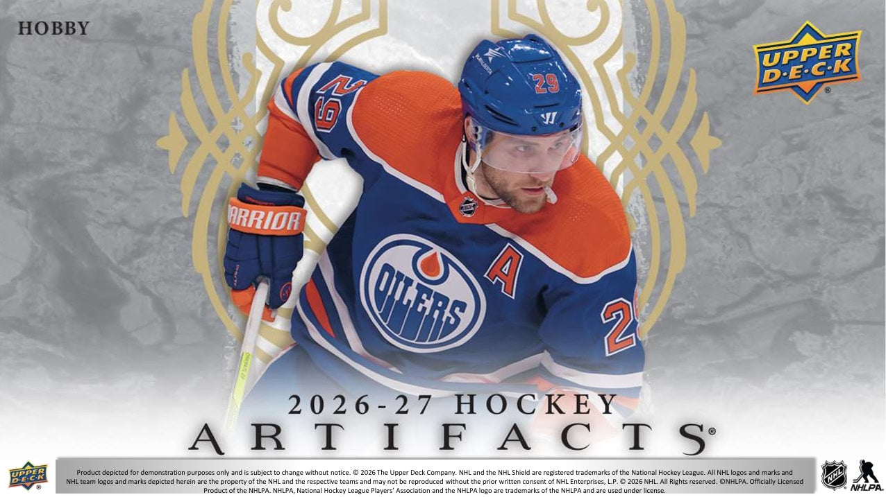 2026-27 Upper Deck Artifacts Hockey Hobby Box (Pre-Order) - Miraj Trading