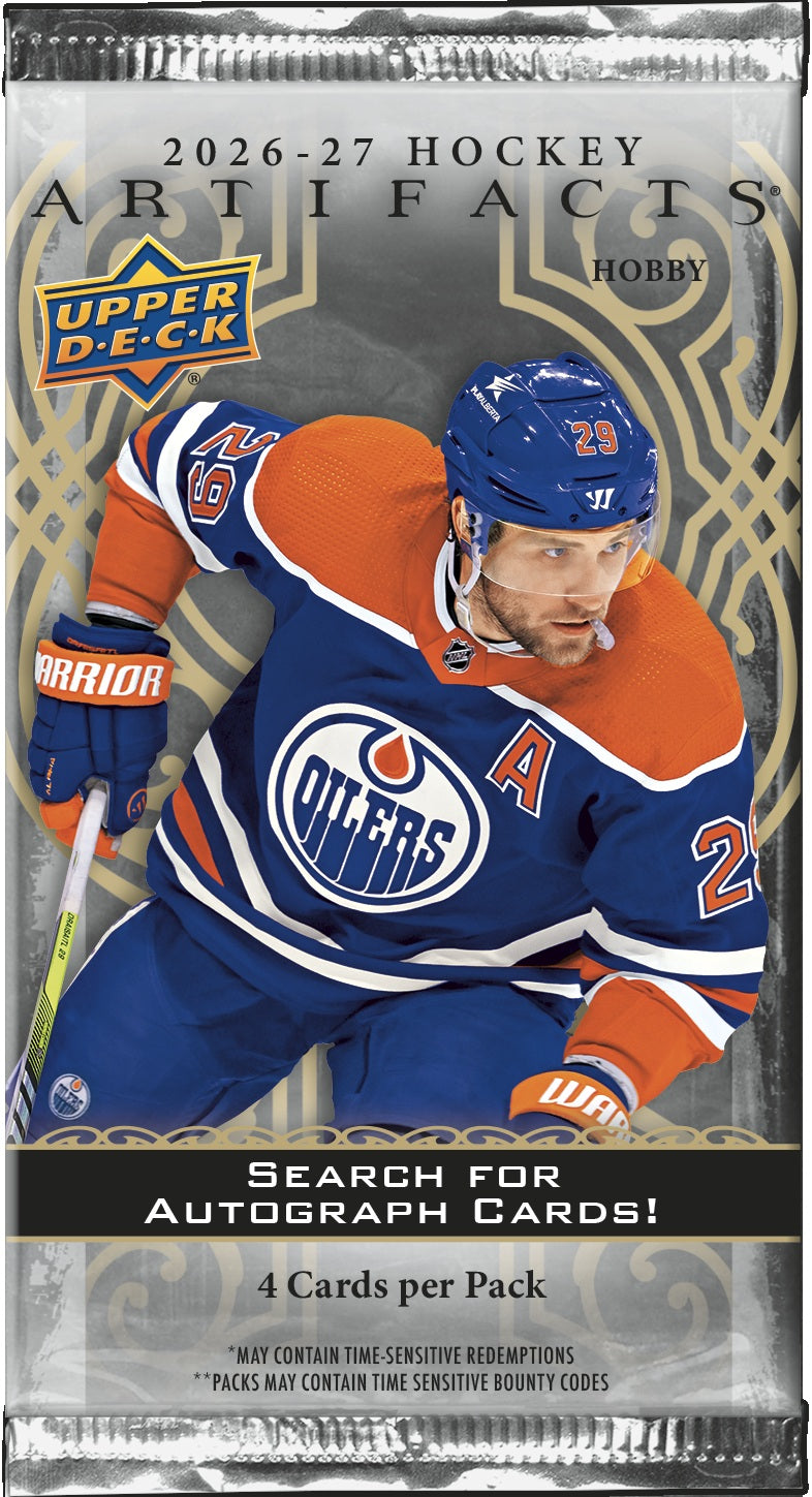 2026-27 Upper Deck Artifacts Hockey Hobby Pack (Pre-Order)
